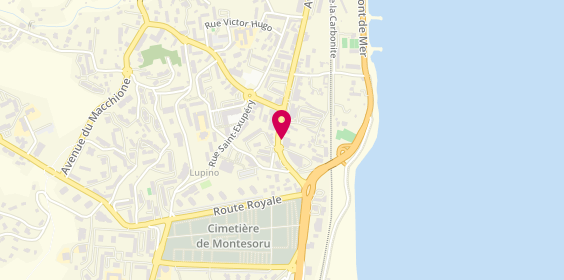 Plan de Matmut Assurances, Lieu-Dit le Prado avenue de la Libération, 20600 Bastia