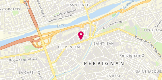 Plan de AESIO mutuelle, 14 Boulevard Georges Clemenceau, 66000 Perpignan