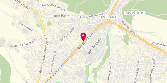 Plan de Aviva, 76 Rue Jean Jaurès, 09300 Lavelanet