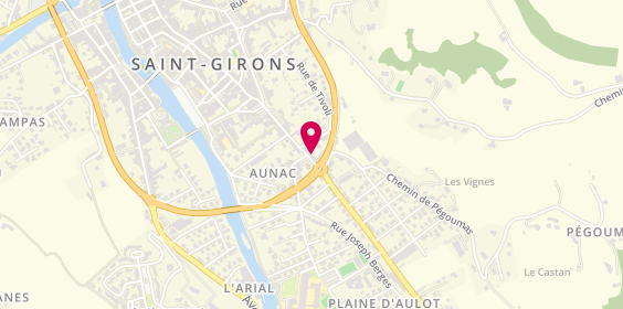 Plan de Groupama, 25 Bis avenue d'Aulot, 09200 Saint-Girons