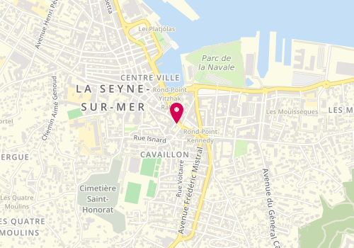 Plan de La Mutuelle Familiale, impasse Gay Lussac, 83500 La Seyne-sur-Mer