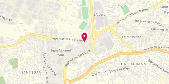 Plan de Matmut, 334 avenue Marcel Paul, 83500 La Seyne-sur-Mer
