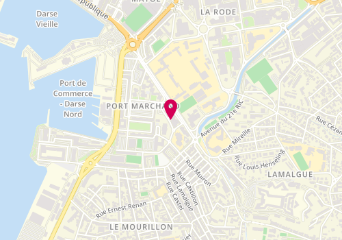 Plan de Monceau Générale Assurances, 538 avenue Maréchal de Lattre de Tassigny, 83000 Toulon