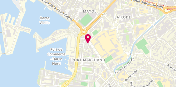 Plan de Allianz Assurance TOULON - Jacques HENOT, 72 avenue Maréchal de Lattre de Tassigny, 83000 Toulon