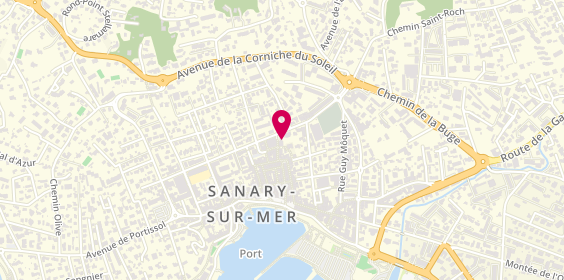 Plan de Axa Assurances, Résidence l'Amphore
Rue Joseph Courrau, 83110 Sanary-sur-Mer