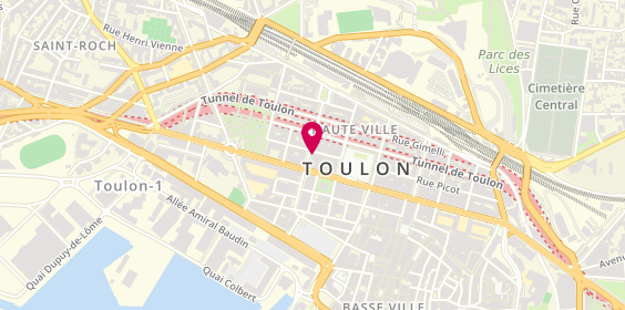 Plan de Mutuelles du Soleil, 42 avenue Vauban, 83000 Toulon
