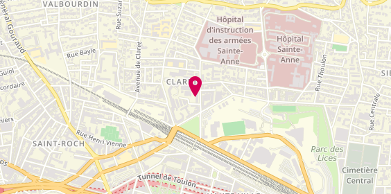 Plan de MNT, Immeuble Tova Ii
177 Boulevard Dr Charles Barnier, 83000 Toulon