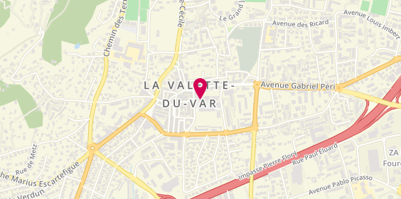 Plan de Agence la Valette, Azur et Or
place Général de Gaulle, 83160 La Valette-du-Var