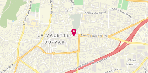 Plan de Matmut, 17 avenue Gabriel Péri, 83160 La Valette-du-Var