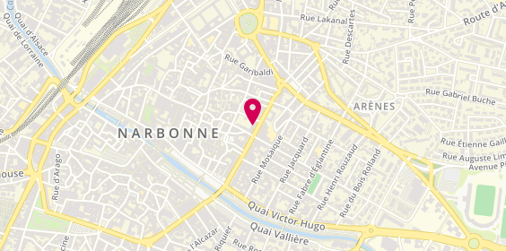 Plan de Allianz Assurance NARBONNE - PETITJEAN & LEDOYEN, 56 Boulevard Général de Gaulle, 11100 Narbonne