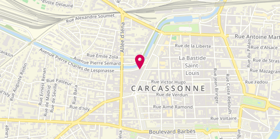 Plan de GMF, 31 Boulevard de Varsovie, 11000 Carcassonne