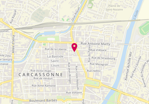 Plan de Swisslife, 39 Boulevard Jean Jaurès, 11000 Carcassonne