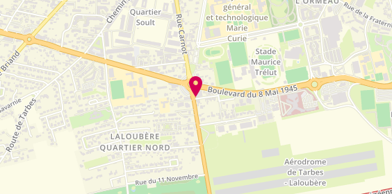 Plan de Allianz Brunet Assurances, 65 Rue Carnot, 65000 Tarbes