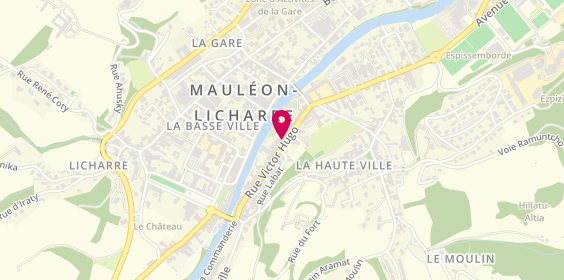 Plan de AXA, 75 Rue Victor Hugo, 64130 Mauléon-Licharre