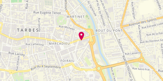 Plan de Mutualia, 9 avenue de la Marne, 65000 Tarbes