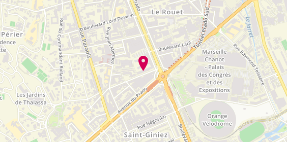 Plan de AXA Assurance Alain TAIEB, 8 Boulevard Edouard Herriot, 13008 Marseille