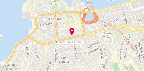 Plan de Allianz Assurance MARSEILLE ST VICTOR - Eric LATRACOL, 48 avenue de la Corse, 13007 Marseille