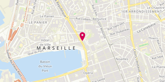 Plan de AESIO mutuelle, 10 Rue de la République, 13001 Marseille