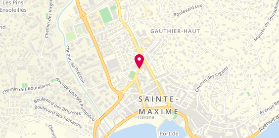 Plan de Allianz Assurance SAINTE MAXIME - Pierre BONARDELLO, 9 Rue du Dr Sigallas, 83120 Sainte-Maxime