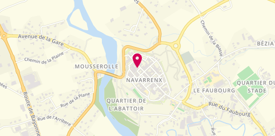 Plan de Cep de Navarrenx, 43 Rue Saint-Germain, 64190 Navarrenx