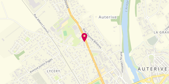 Plan de AXA Assurance et Banque Attali et Attali, 39 Route de Toulouse, 31190 Auterive