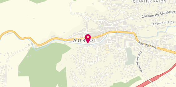 Plan de Agence Auriol, 8 Quai de l'Huveaune, 13390 Auriol