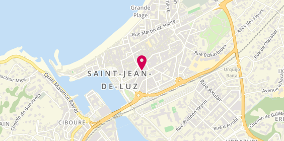Plan de Cep de Saint Jean de Luz, 11 Boulevard Victor Hugo, 64500 Saint-Jean-de-Luz