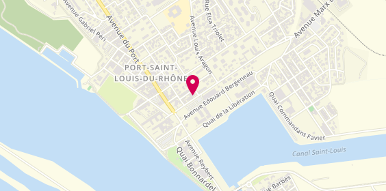 Plan de Agence Port Saint Louis du Rhone, 13 avenue de la République, 13230 Port-Saint-Louis-du-Rhône