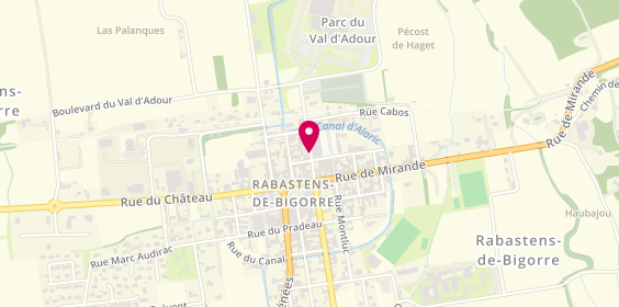 Plan de Groupama, 9 Rue du Foirail, 65140 Rabastens-de-Bigorre