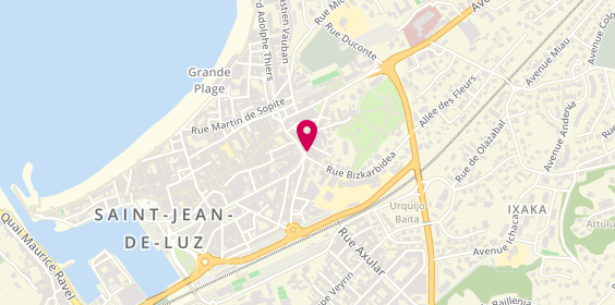 Plan de MAAF Assurances ST JEAN DE LUZ, 52 Boulevard Victor Hugo, 64500 Saint-Jean-de-Luz