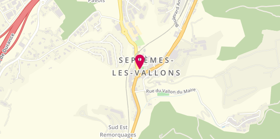 Plan de Agence Septemes, Place de la Mairie, 13240 Septèmes-les-Vallons