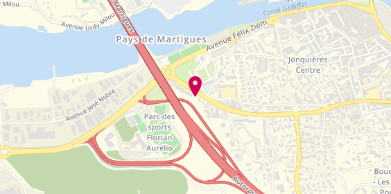 Plan de Mutuelle du Pays Martégal, Avenue Calmette et Guerin, 13500 Martigues