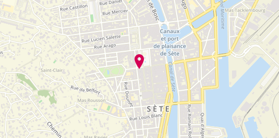 Plan de Harmonie Mutuelle, 31 Rue Général de Gaulle, 34200 Sète