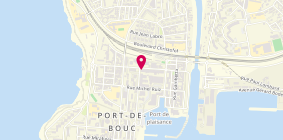 Plan de Agence Port de Bouc, 46 Place du Docteur Igonet Rue Charles Nedelec - C Commercial le Respelido, 13110 Port-de-Bouc