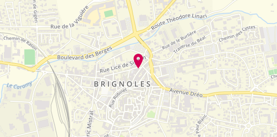 Plan de MAAF Assurances BRIGNOLES, 29 Rue Dr Barbaroux, 83170 Brignoles