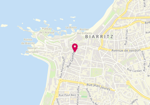 Plan de Allianz, 13 Rue Gambetta, 64200 Biarritz