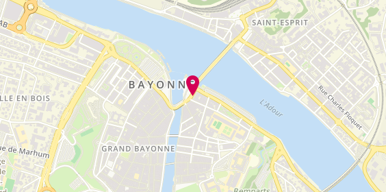 Plan de Groupama, 3 place du Réduit, 64100 Bayonne