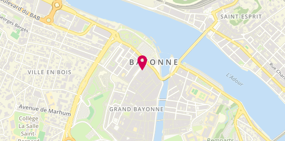 Plan de La France Mutualiste, 9 Rue Thiers, 64100 Bayonne