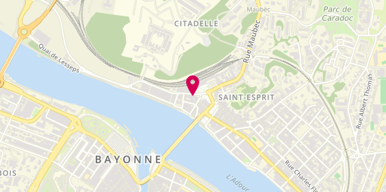 Plan de Mutuelle Entrain, 3 Rue Sainte-Ursule, 64100 Bayonne