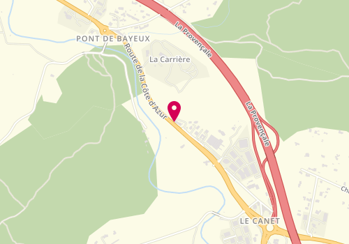 Plan de Vérisanté Assurances, Route de la Côté d'Azur, 13590 Meyreuil