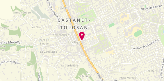 Plan de Caisse d'Epargne, 2 Rue du Stade, 31320 Castanet-Tolosan