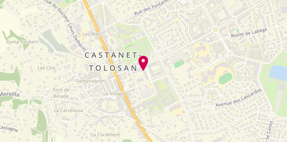 Plan de Agence Agf GRAND ROND, 4 place Gaspard de Fieubet, 31320 Castanet-Tolosan