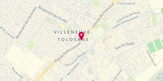 Plan de Caisse d'Epargne, 4 Rue Saint-Laurent, 31270 Villeneuve-Tolosane