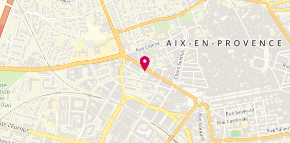 Plan de MAAF Assurances AIX EN PROVENCE ROTONDE, 22 Boulevard de la République, 13100 Aix-en-Provence