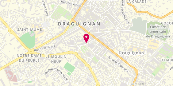 Plan de Allianz Assurance DRAGUIGNAN - Grégory PERRIN, 110 Boulevard Marx Dormoy, 83300 Draguignan