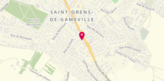 Plan de Caisse d'Epargne, 66 avenue de Gameville, 31650 Saint-Orens-de-Gameville