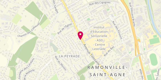 Plan de MAAF Assurances RAMONVILLE, 35 avenue Tolosane, 31520 Ramonville-Saint-Agne