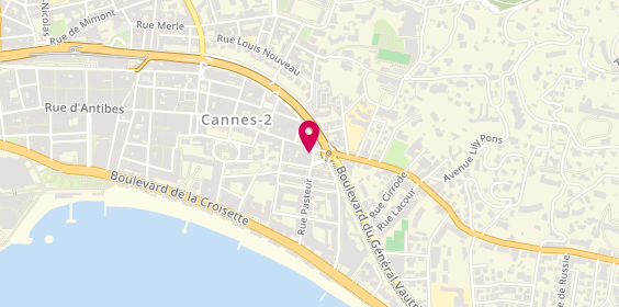 Plan de AESIO mutuelle, 158 Rue d'Antibes, 06400 Cannes