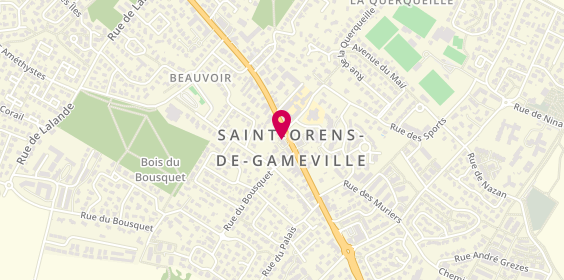 Plan de Axa, 44 avenue de Gameville, 31650 Saint-Orens-de-Gameville
