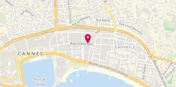 Plan de Aréas Assurances, Zone Industrielle Les Tourrades, le Beal 2000 Bastide Rouge, 06150 Cannes
